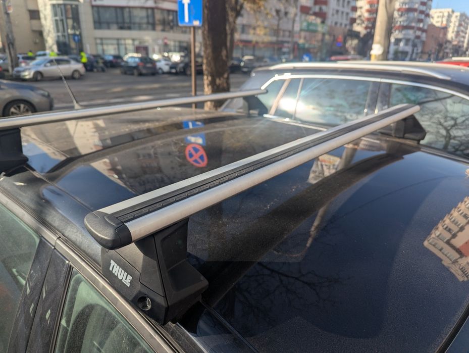 Thule WingBar Evo si Thule Evo Clamp Set bare transversale