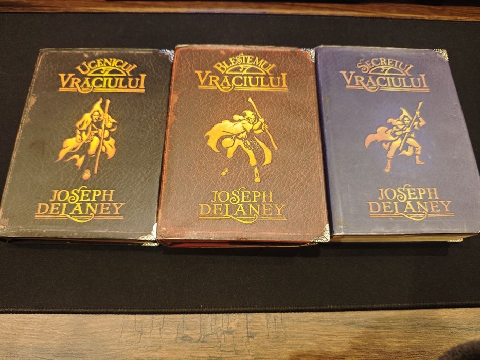 Joseph Delaney - Pachet primele 3 volume (Ucrnicul, Blestemul. Secret)