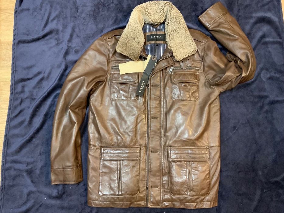 Oakwood-оригинално кожено палто размер л