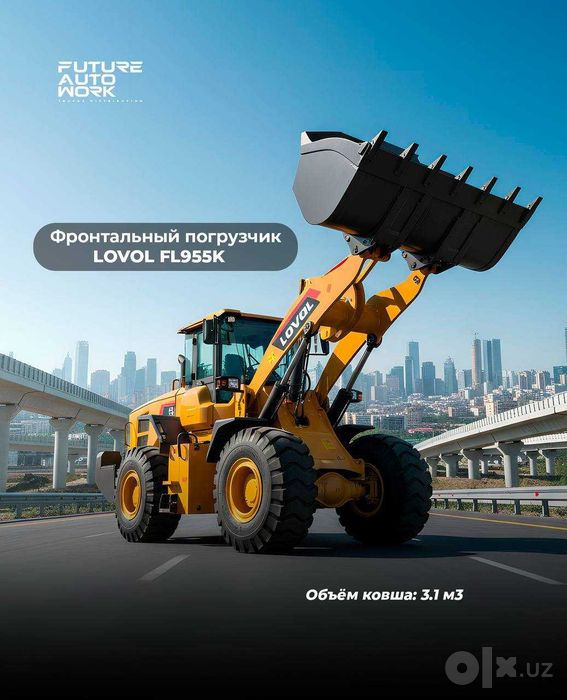O'zbekistondagi nomer 1 Pogruzchik Lovol FL955K modeli