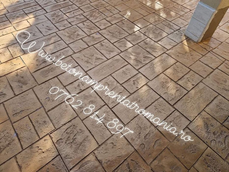 Beton Amprentat Timișoara/Arad/Oradea
