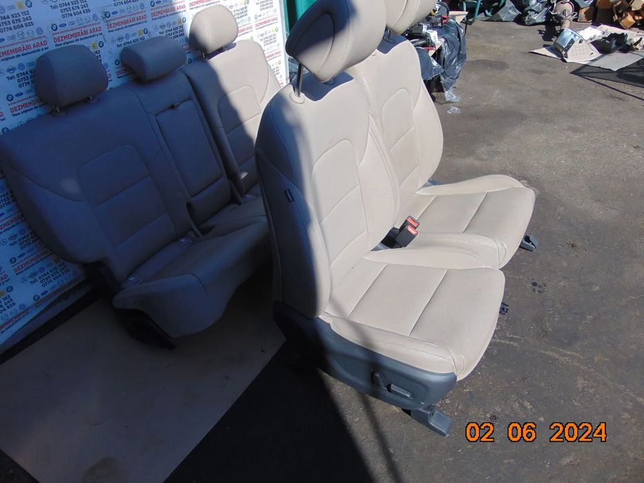 Scaune fata Hyundai Tucson 2015-2020 banchete spate scaune fata interior Tucson piele cu incalzire