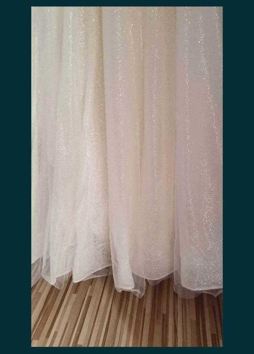 Rochie de mireasa nou nouta alb ivory,masura M-L/44