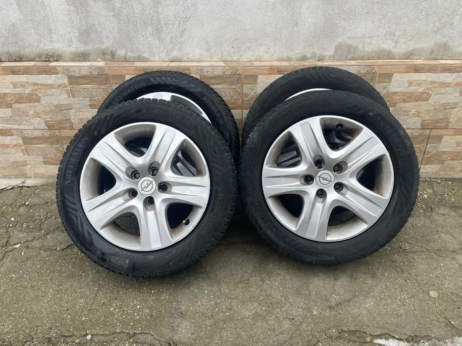 Vând un  set de jante structurate DOT 2024 5x110 205/55R16