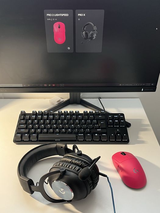 Casti Headset Logitech G Pro X cu microfon