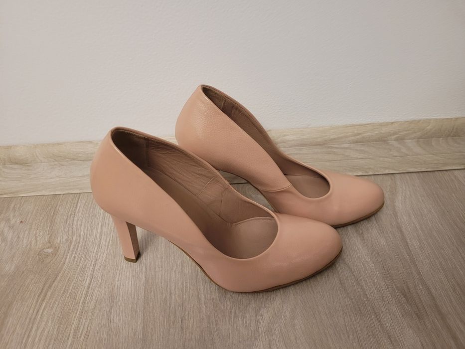 Verogia, pantofi noi, piele, dama,.marimea 36