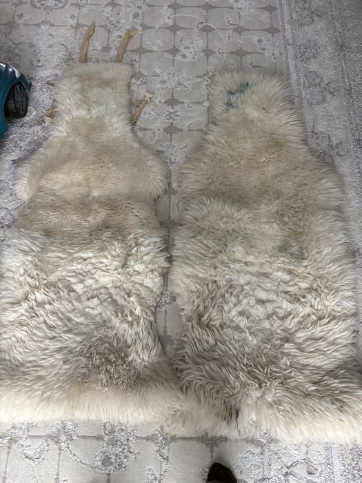 Чехол овечьи в отличном состояни