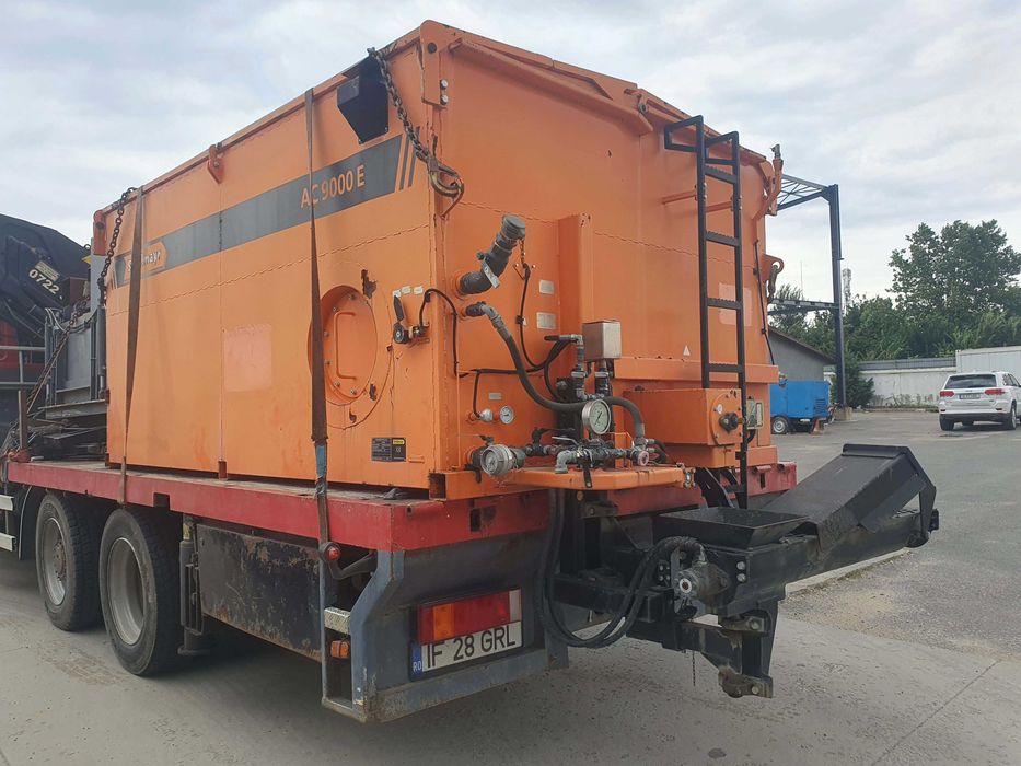 Strassmayr AC 9000 E Termo-Container, pentru asfalt finisor, emulsie