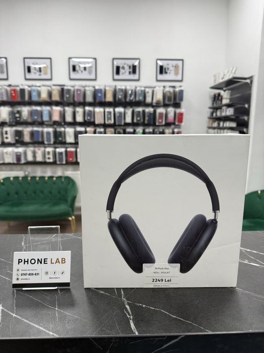 AirPods Max | NOI | Sigilate | 2 Ani Garantie | phonelab.ro