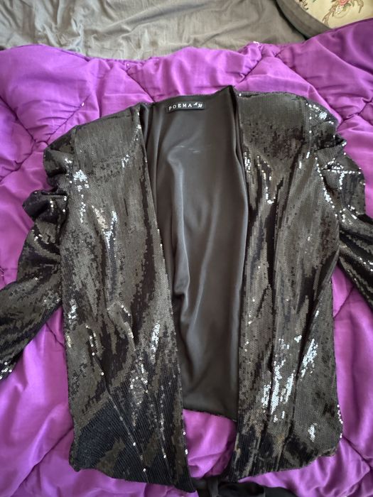 Jacheta eleganta cu paiete Poema
