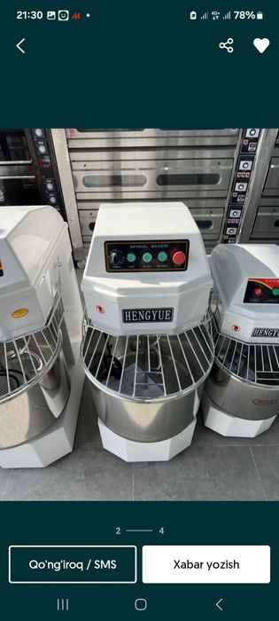 Testo meshalka Hengyue xamir qoradigan aparat xamir aralashtirgich