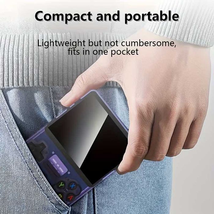 Джобна Конзола с хиляди игри R36S Лилава