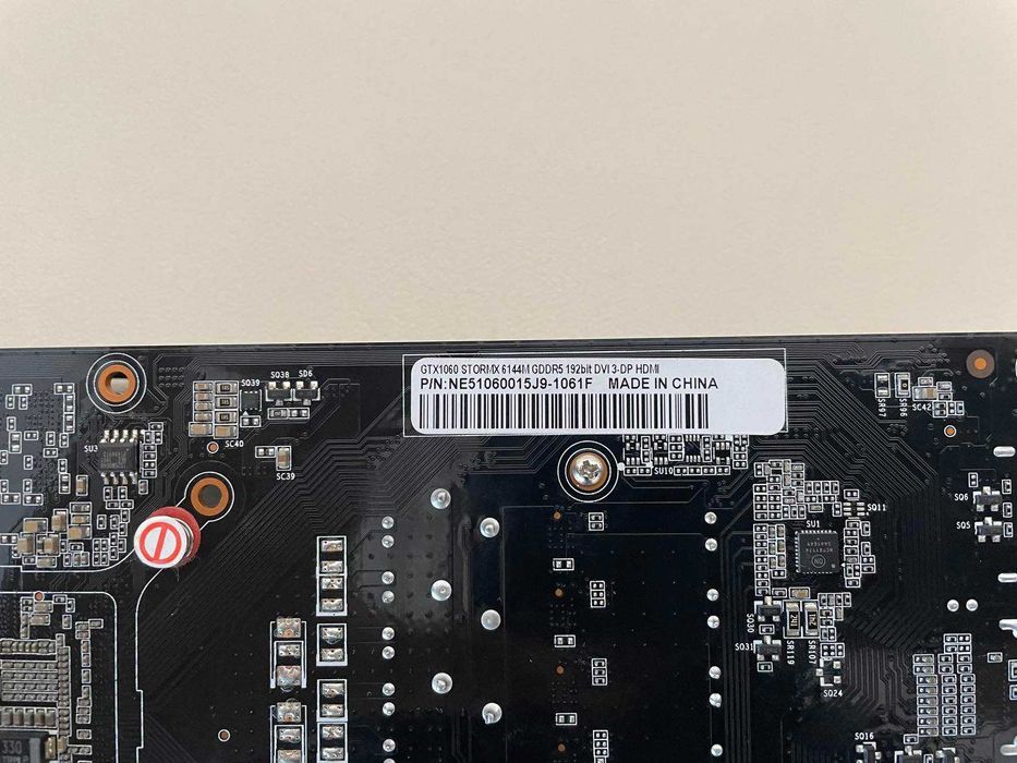 Видео карта Nvidia GTX 1060 6GB Palit GeForce GTX 1060 StormX 6GB