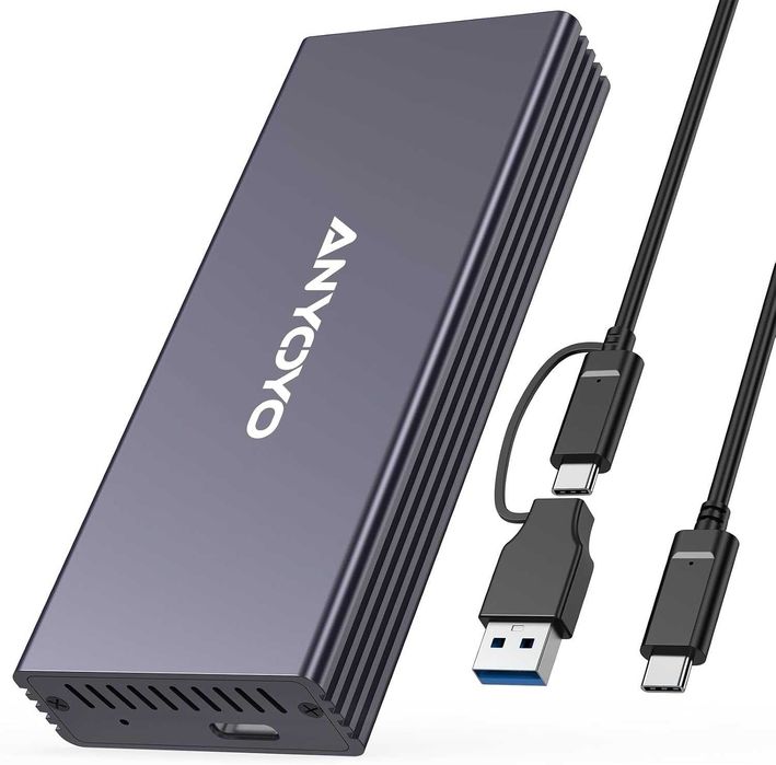 Външна Алуминиева Кутия за MAC SSD (12+16 PIN) ANYOYO USB-C 3.2
