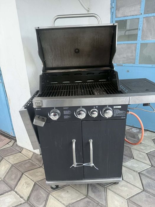 Gratar de inox cu gaz