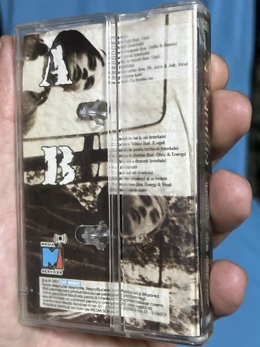 La Familia - Baieti de cartier (1997) / Album original complet caseta audio + coperta + carcasa