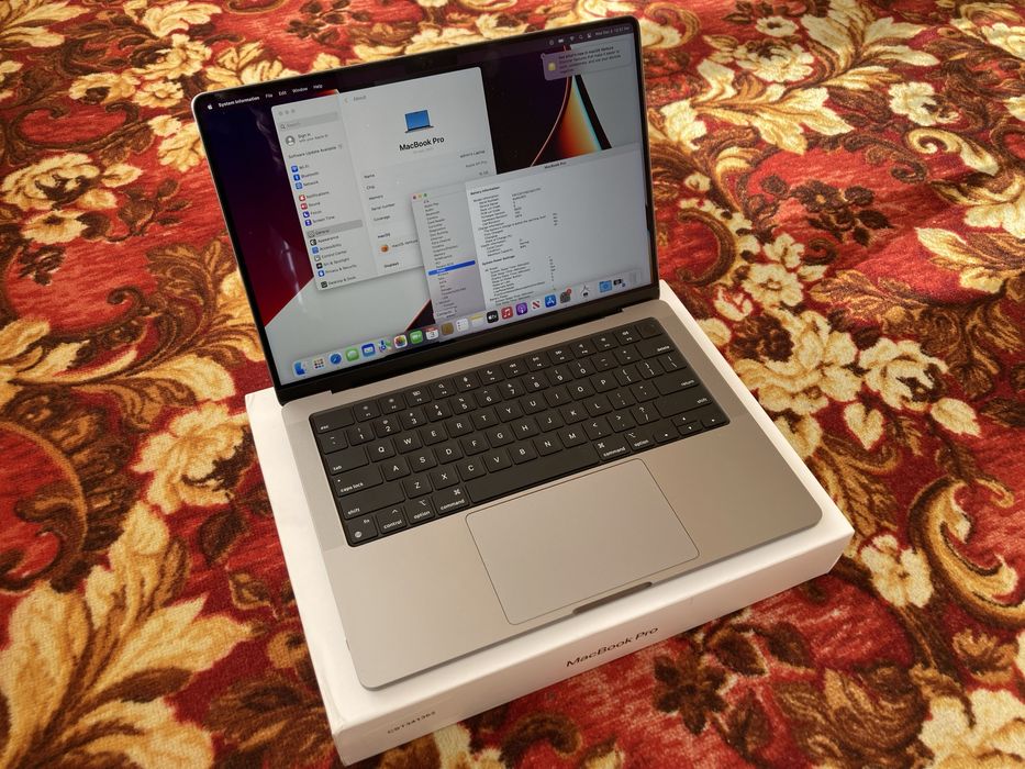 99%/21 цикл Apple MacBook Pro 14-дюйм M1 Pro Chip сотилади