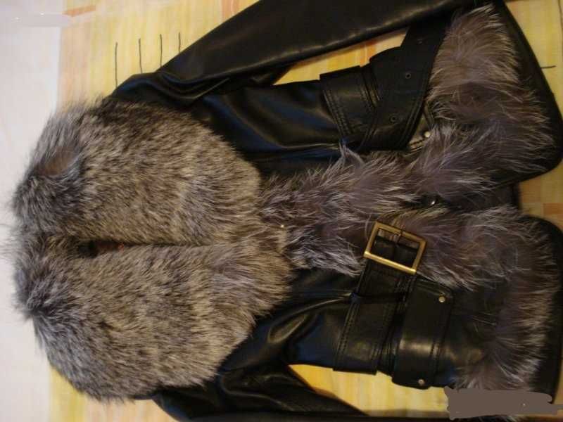 Яке от естествена кожа