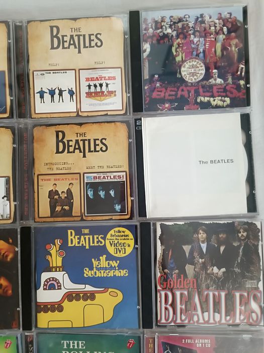Колекция cd дискове Beatles, The Rolling Stones