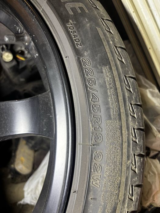 Джанти с гуми 19 5х120