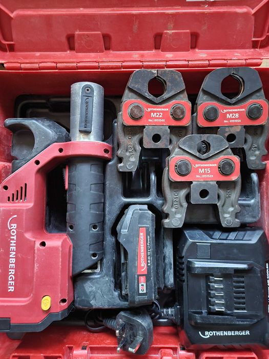 Радиална преса Rothenberger POMAX COMPACT TT пълен комплект Made in Germany