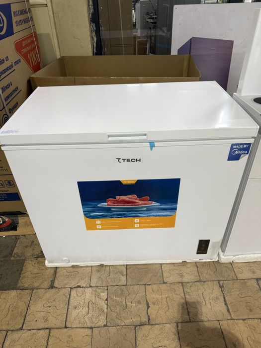 Морозилка 7tech by Midea 250L inverter + - ishlidi