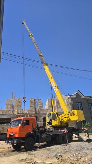 Услуга авто кран 32тон 31мет