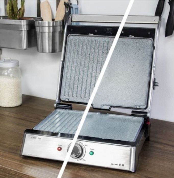 Vând  Grill 3 în 1 Cecotec Rock’nGrill Pro -ideal ptr  gătit sănătos