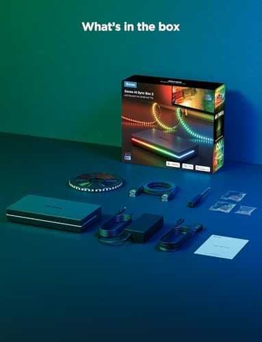 Ново Govee HDMI 2.1 Sync Box и RGB LED лента за 55-65" TV, 8K 60Hz