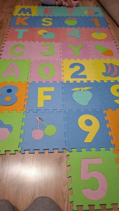 Covor puzzle din spuma