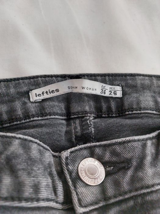 Blugi Lefties, Skinny, Negru