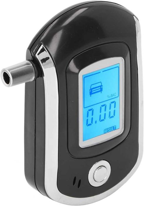 Дигитален дрегер за алкохол с LCD дисплей.