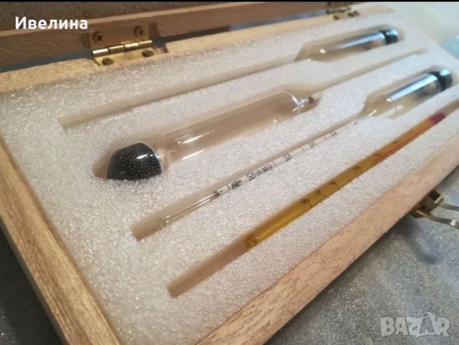 Спиртомер, комплект спиртомери
