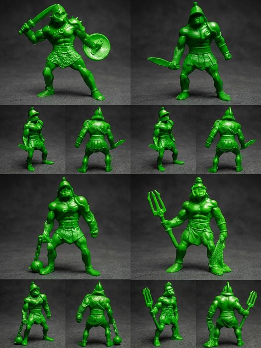 Коллекционные 3D-фигурки - Гладиаторы.