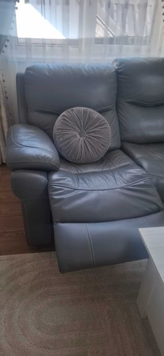 Canapea 3 locuri recliner +foltoliu
