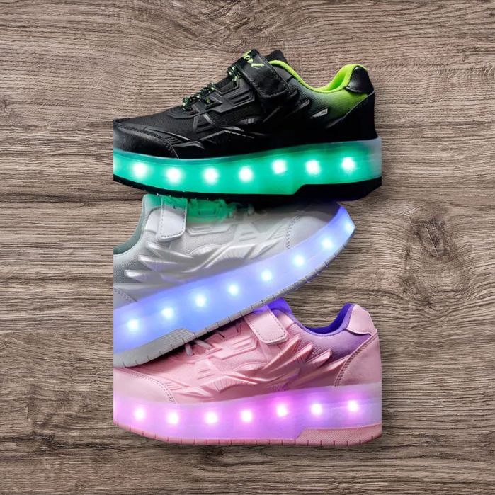 Маратонки с  4 колелца