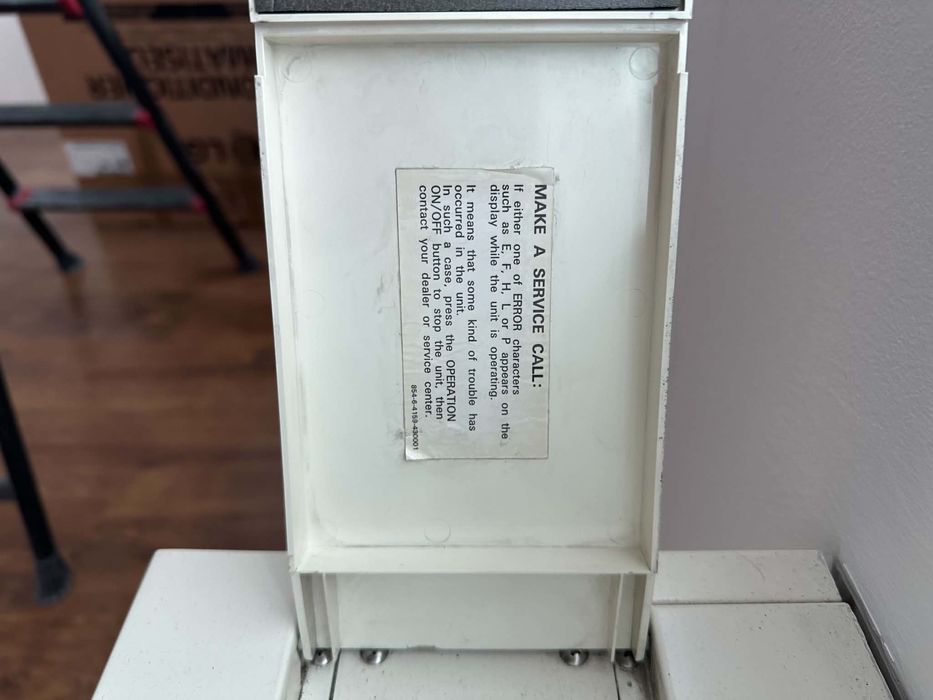 Вътрешно тяло от климатична инсталация sanyo