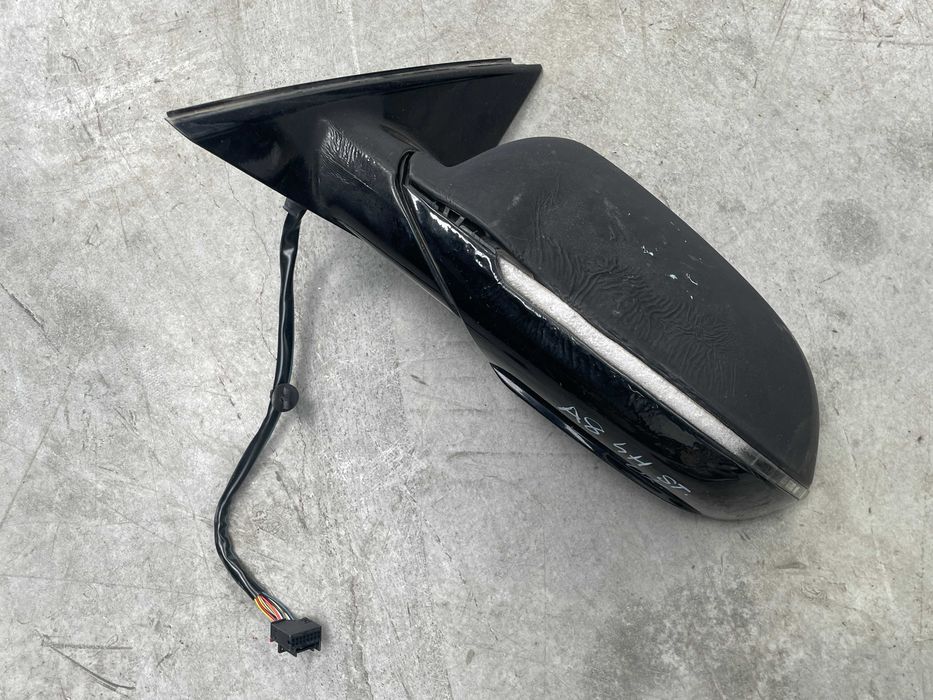 oglinda stanga cu rabatare electrica si electrocrom Audi A8 4H - vezi poze!!