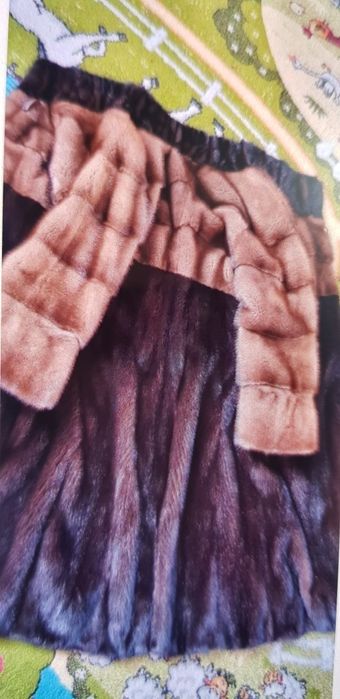 Haina din blana de vizon