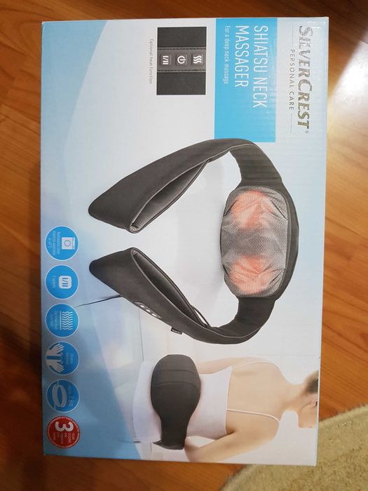 Aparat de masaj Shiatsu Silvercrest Personal Care, garantie 2< ani