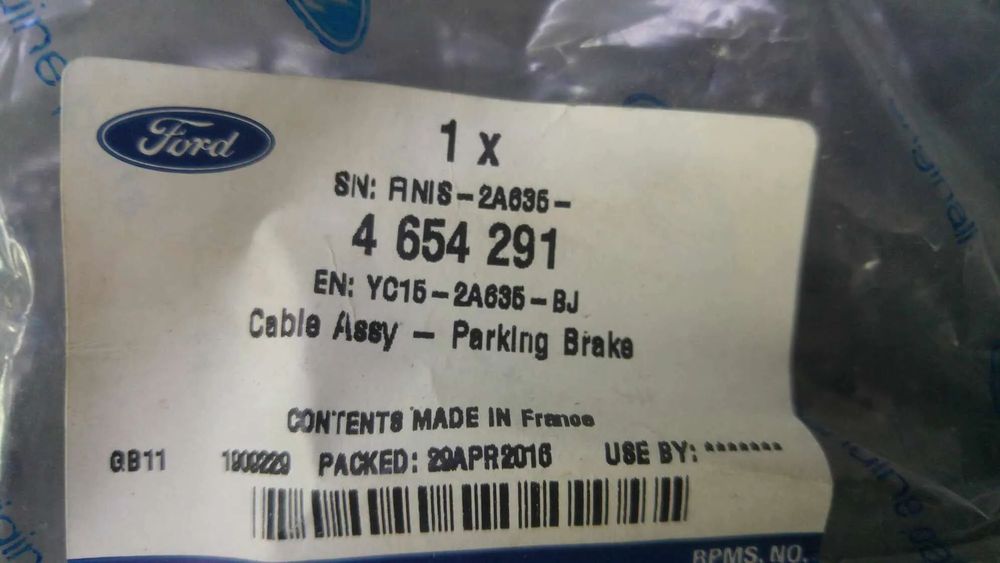 Cablu frana de mana ford transit van fa yc152a635bj