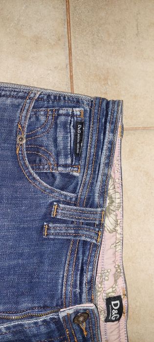 Дамски дънки D&G Dolce and Gabana W32/L46 Деним оригинални като нови