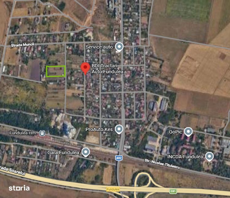 Intravilan, parcelabil, 24E/mp, utilitati, proximitate A2, comision 0