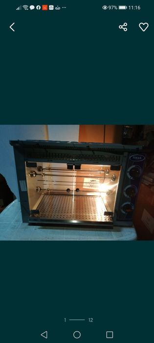 Дюнер машина   газ професионален - Фрит,Котлони,Дюнер обурудване