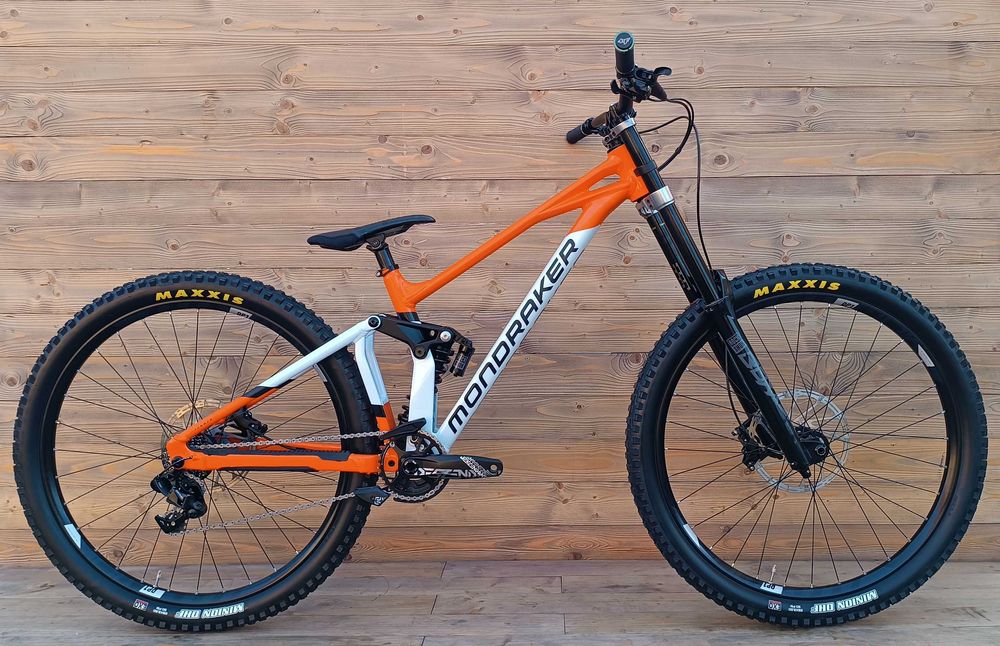 Bicicleta second hand Mondraker SUMMUM 29", portocaliu/alb S, M, L, XL