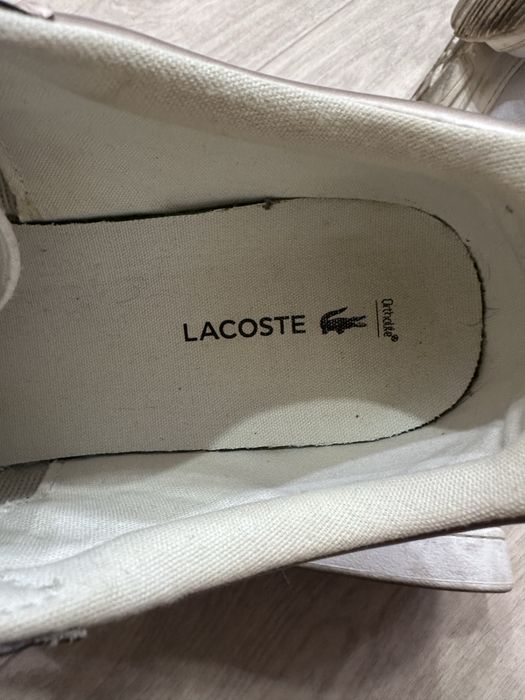 Кеды Lacoste оригинальные