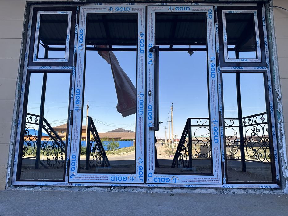 Пластиковые окна Пластик окон Балкон Витраж Алюмин Дверь Окна Рассрочк