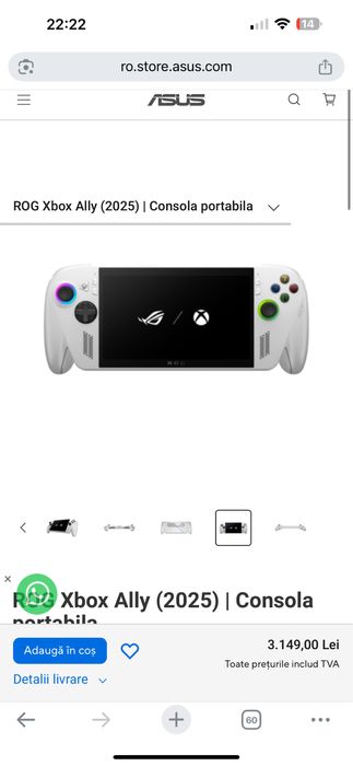 ROG Xbox Ally (2025) | Consola portabila
