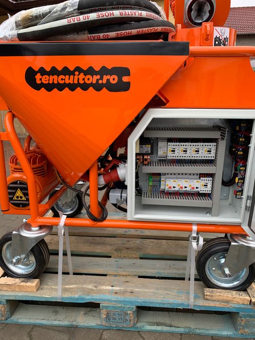 masina de tencuit , pompa de tencuit , tencuiala mecanizata , RATE !