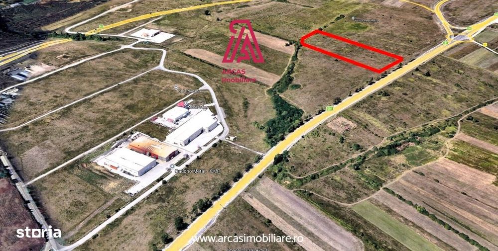 Teren Industrial & Logistic 28.985 mp -Pret: 17 €/m-DN1 - Selimbar!